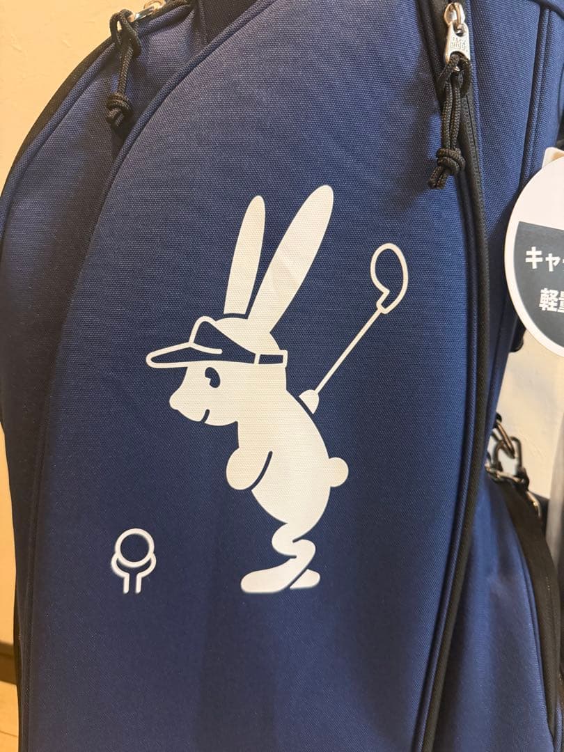 ジャックバニー　■軽量キャディーバッグ■ネイビー