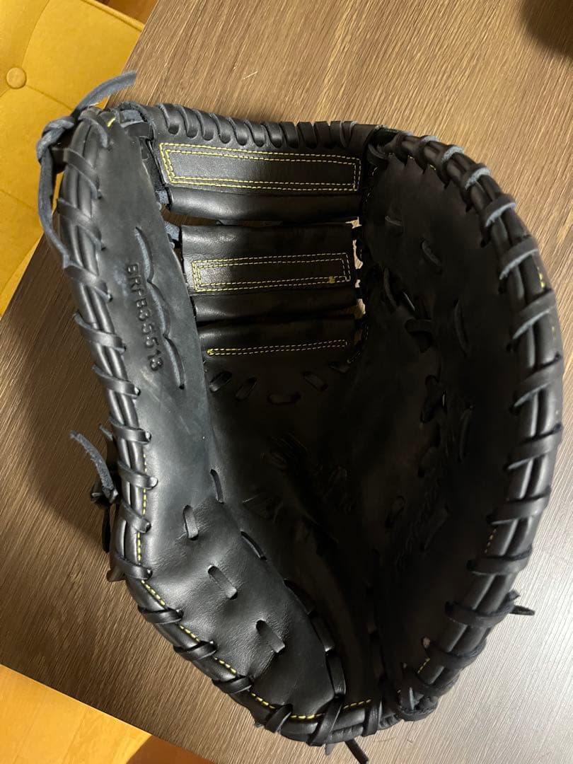 ZETT ファーストミット 軟式 黒