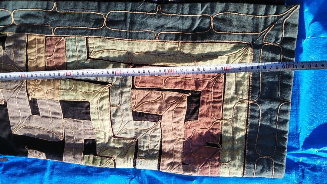 (値下げ)アイヌ民族衣裳　切り伏せ刺繍　超美品