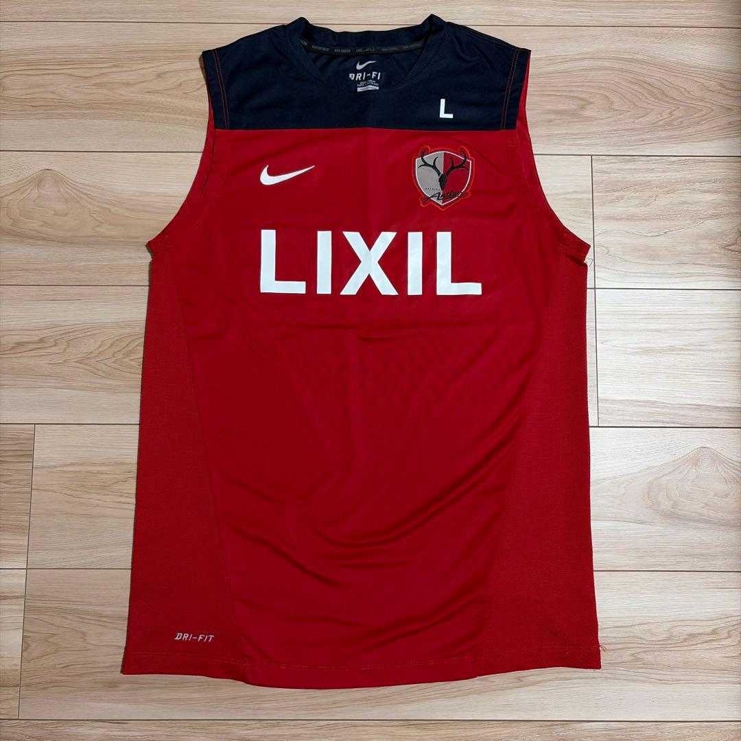 鹿島アントラーズ　練習着ノースリーブ　Ｌ