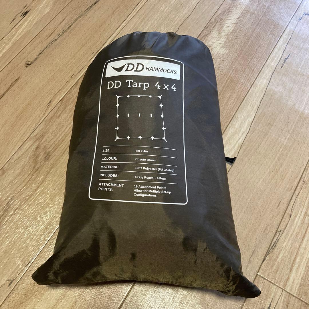 値下げDD Tarp 4x4 クリスタルブラウン