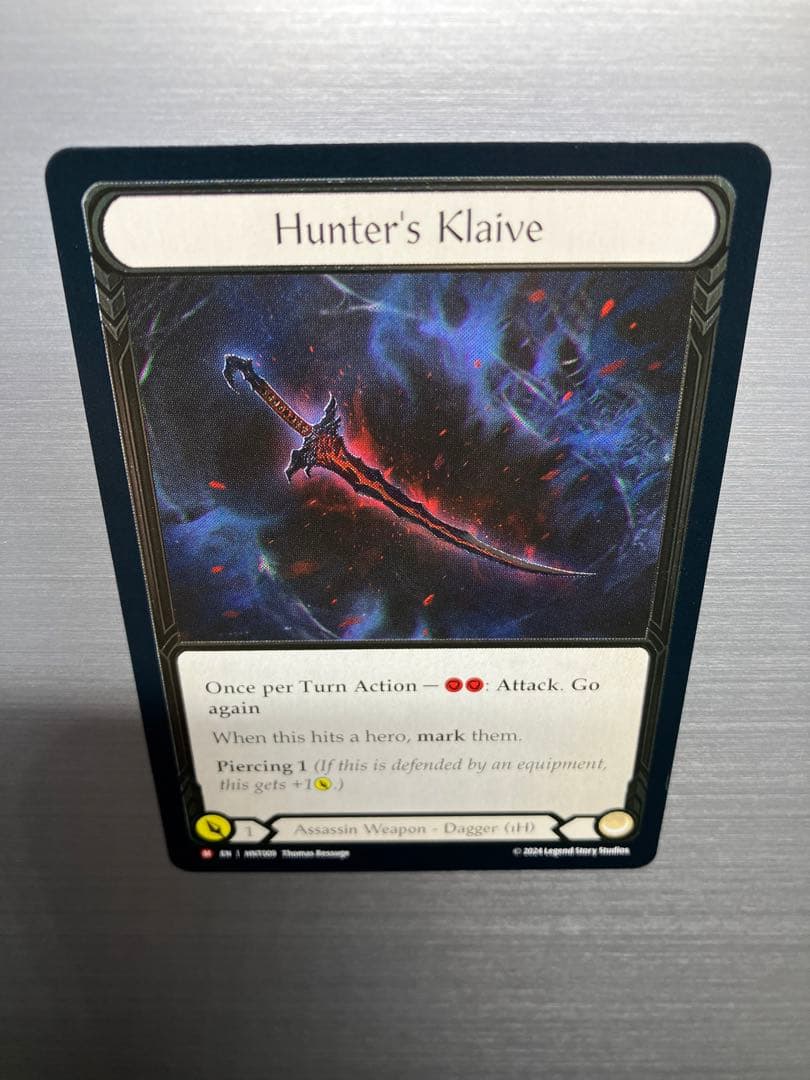 【未使用美品】Hunter's Klaive/狩人のクレイヴ　cf 英