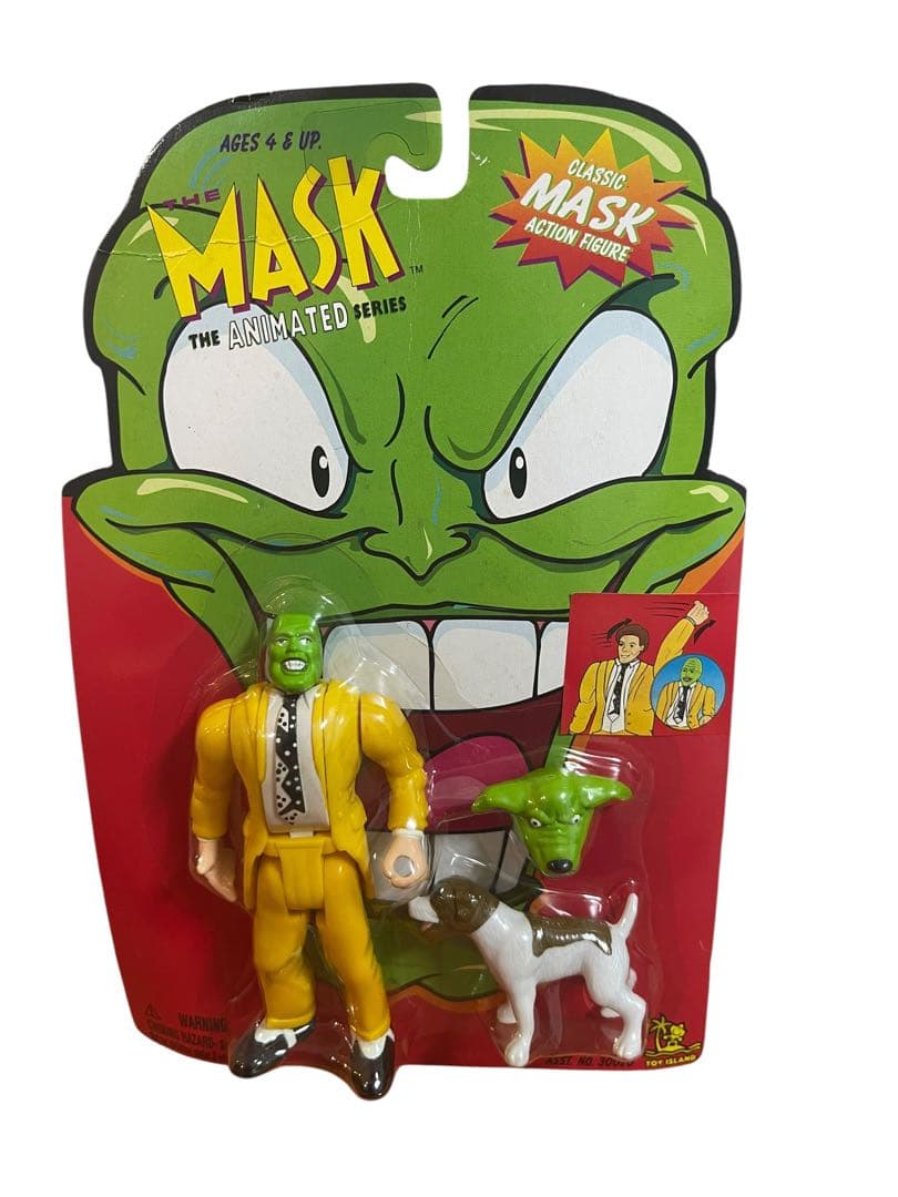【未開封品】THE MASK マスク アニメ版 フィギュアToy 