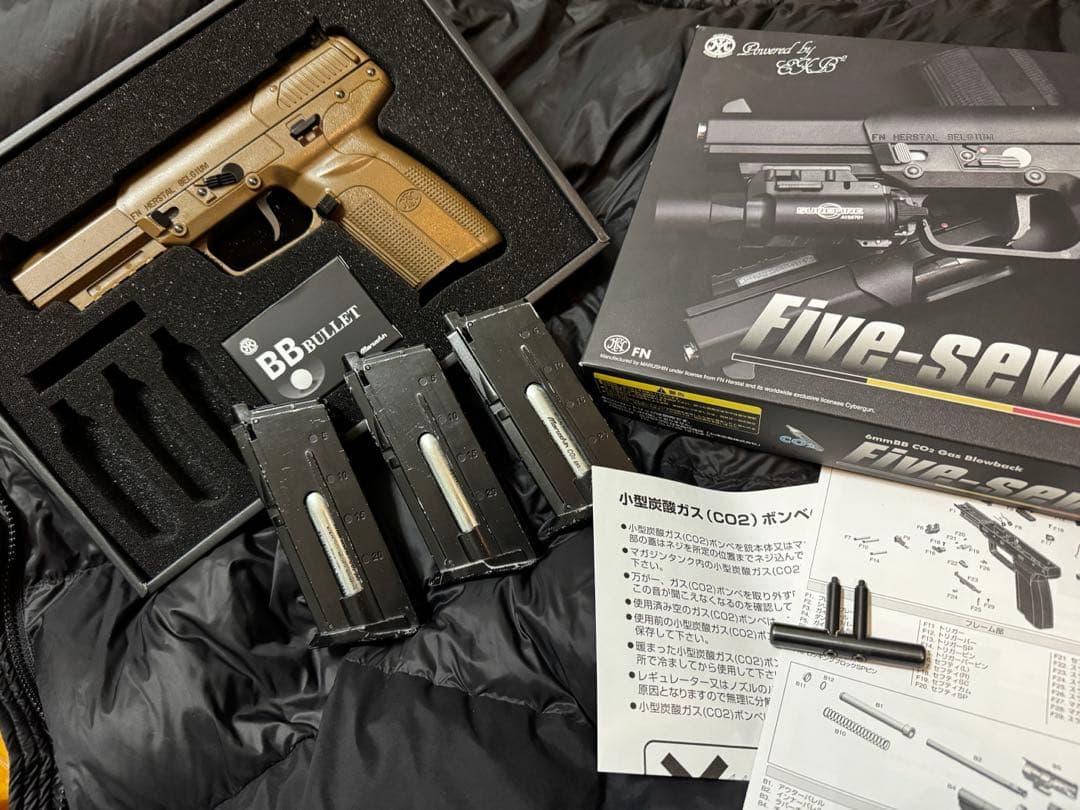 マルシン CO2ガスガン FN Five-seveN V2 正式ライセンス