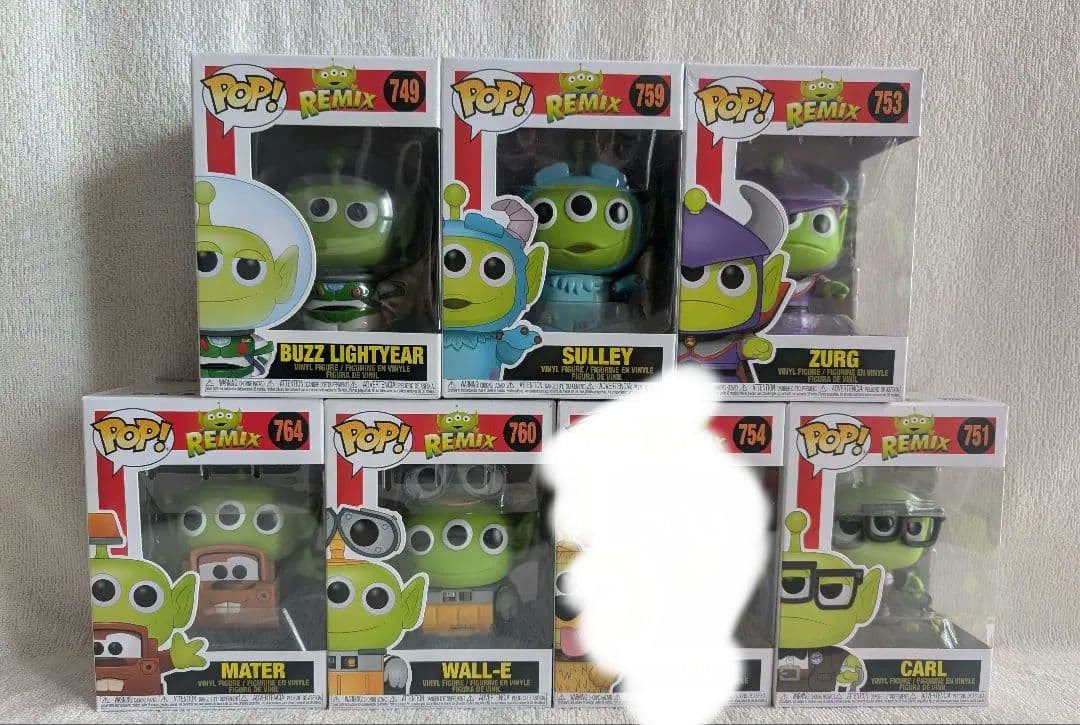 FUNKO POP! トイストーリー　エイリアン　リミックスシリーズ　6体セット
