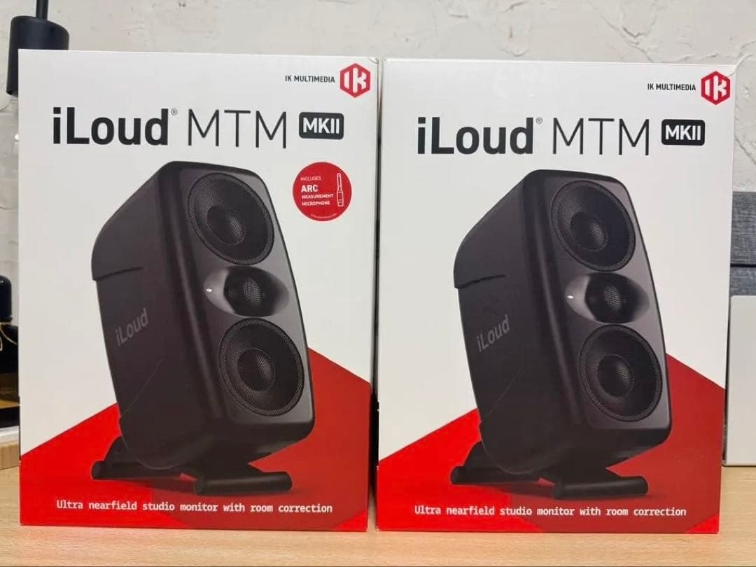 IK multimedia iLoud MTM MKⅡ (BLACK)ペア