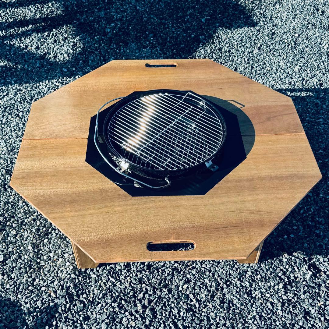 オクタゴンテーブル ※ウェーバーコンロ　ジャンボジョー47cm用　ヘキサテーブル