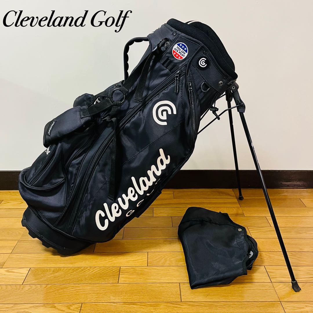 【希少品】Cleveland Golf キャディバッグ スタンド式 送料込み