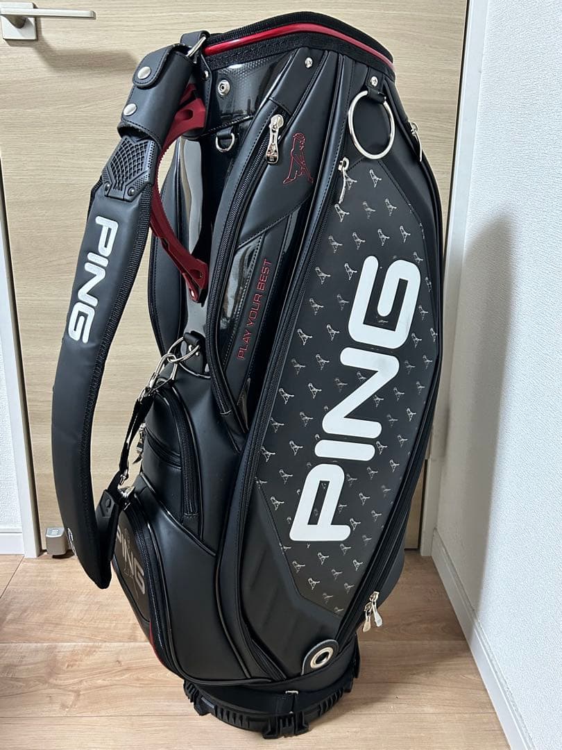 ‼️美品 レア物‼️PING 2023 CB-U2304キャディバッグ　【ブラック】
