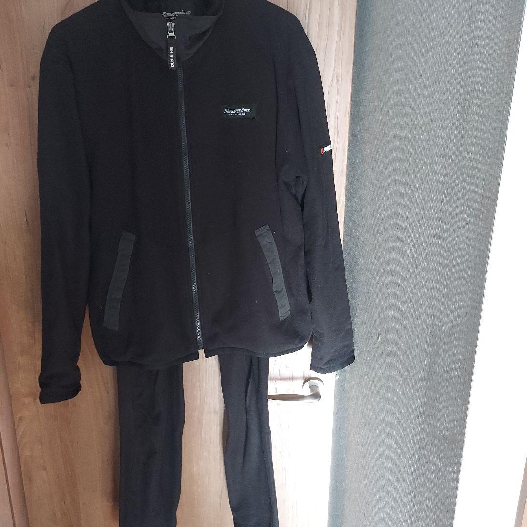 シマノスコルピオン ブラック スウェットセット