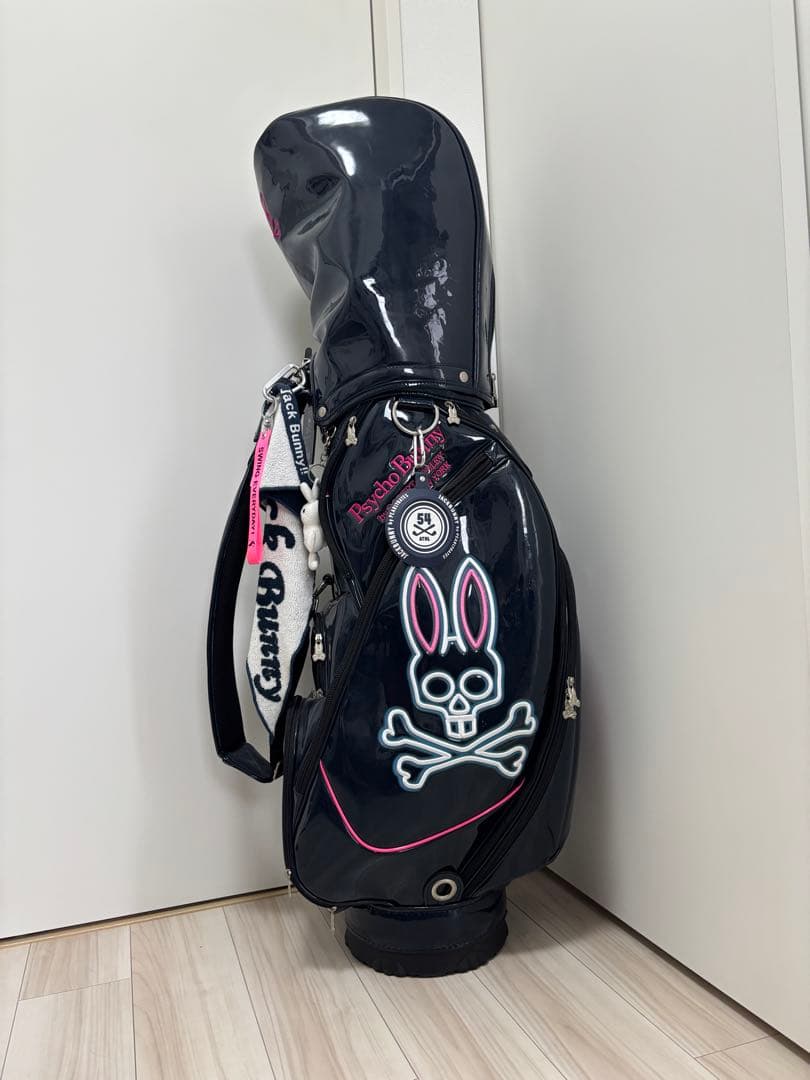 Psycho Bunny ゴルフバッグ・キャディバッグ ネオン