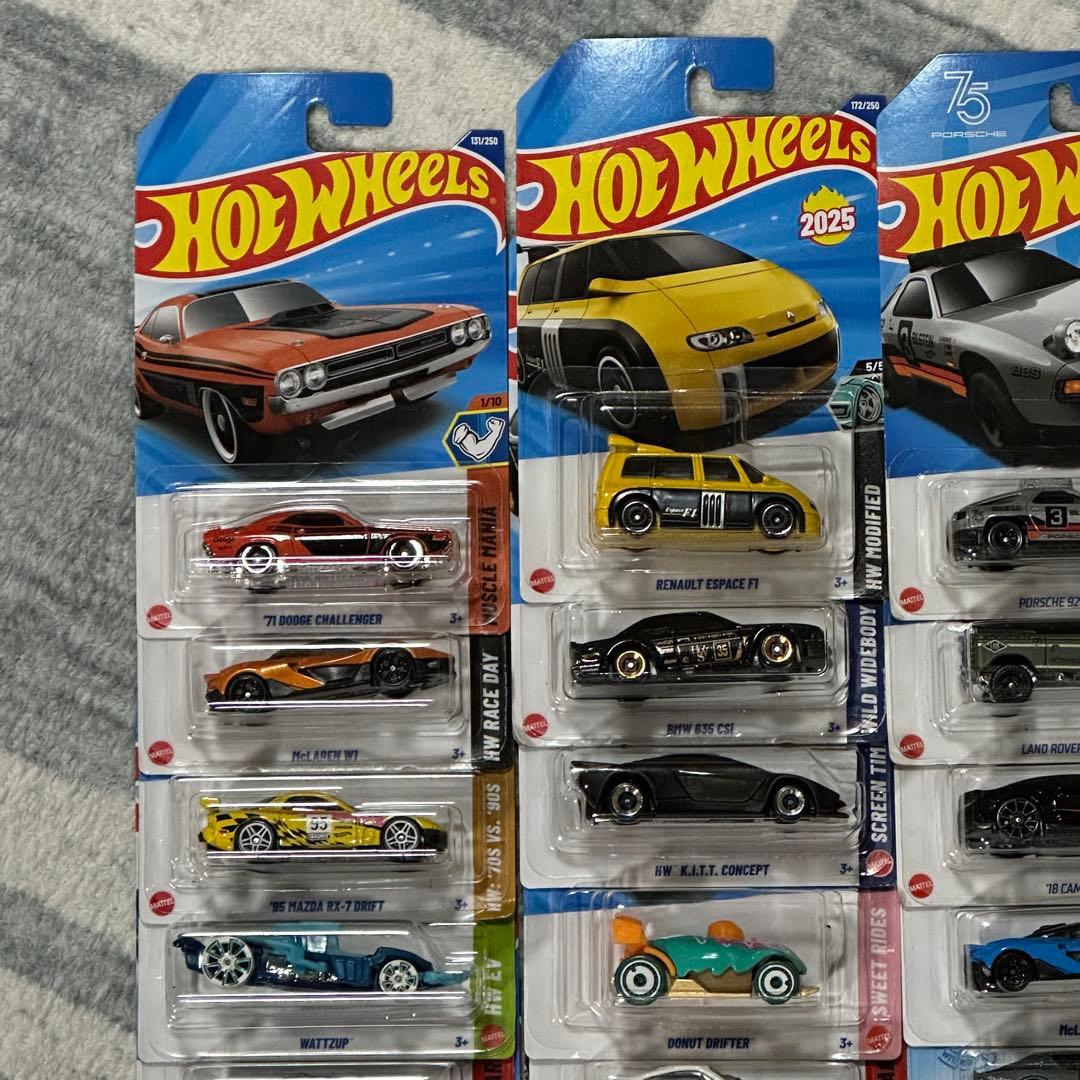 ホットウィール ベーシック 36台セット⑬ フェラーリ GT-R等