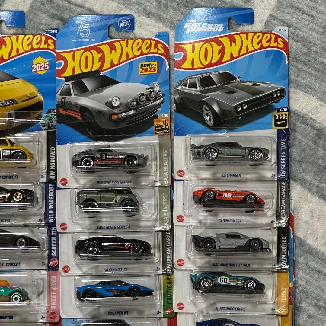 ホットウィール ベーシック 36台セット⑬ フェラーリ GT-R等