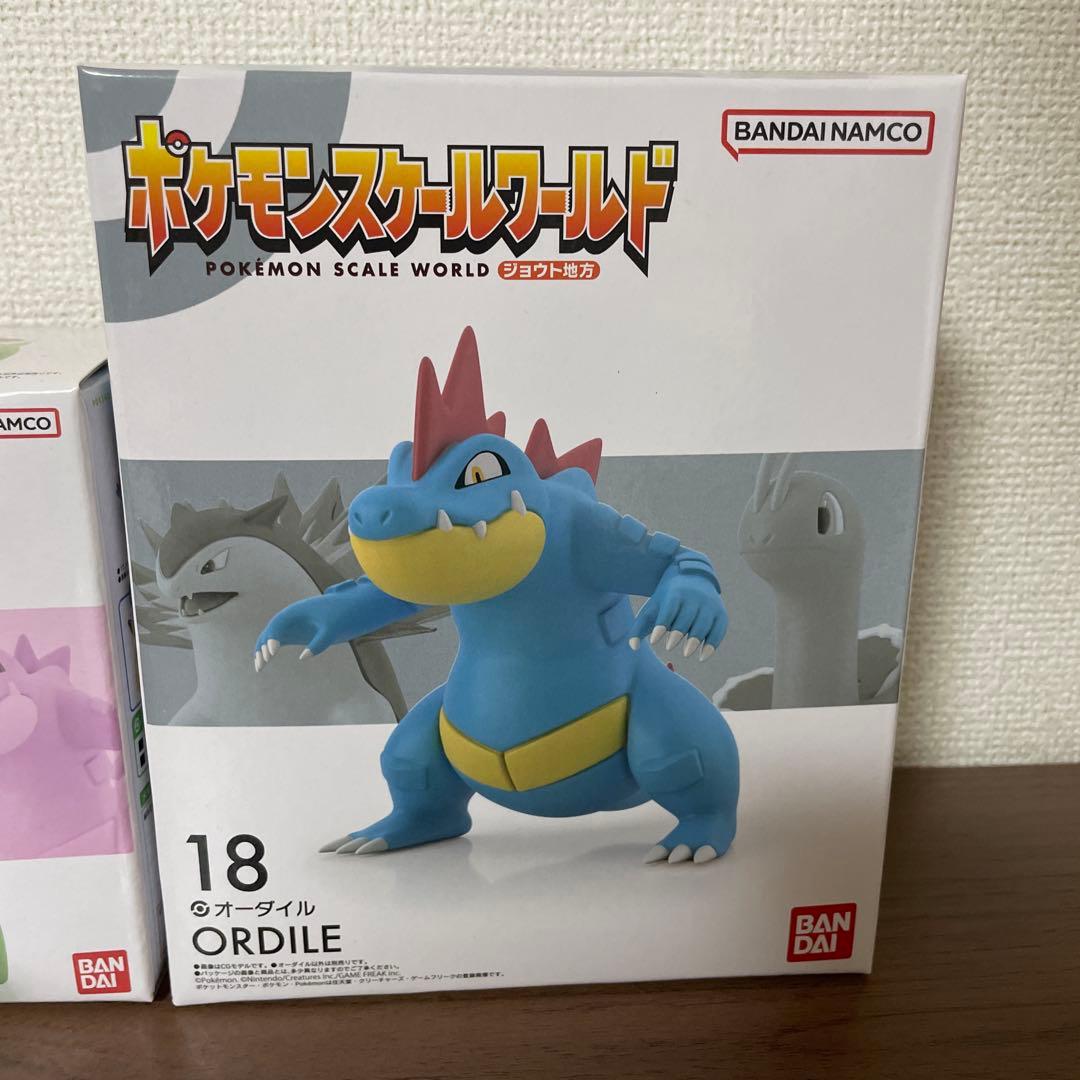 ポケモンスケールワールド MEGANIUM & ORDILE セット