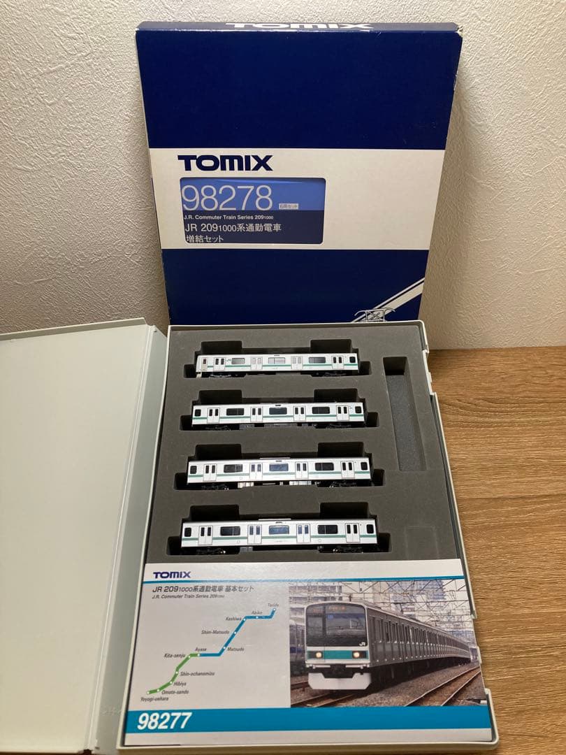 TOMIX 98277/98278 209系1000番台常磐緩行線10両セット