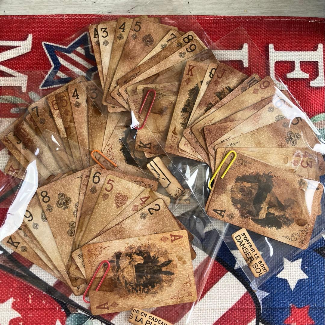 アンティーク加工トランプ　13枚