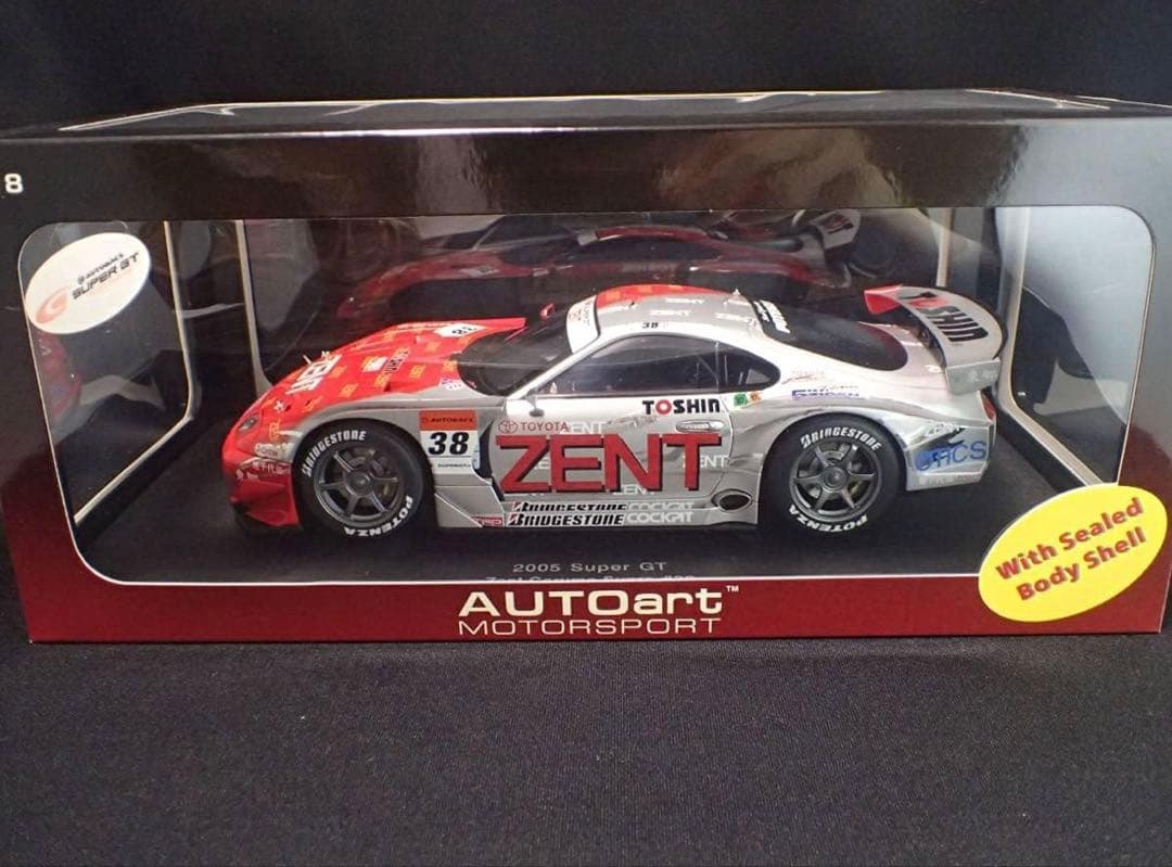 1/18 AUTOart SuperGT 2005 ZENT スープラ 立川祐路