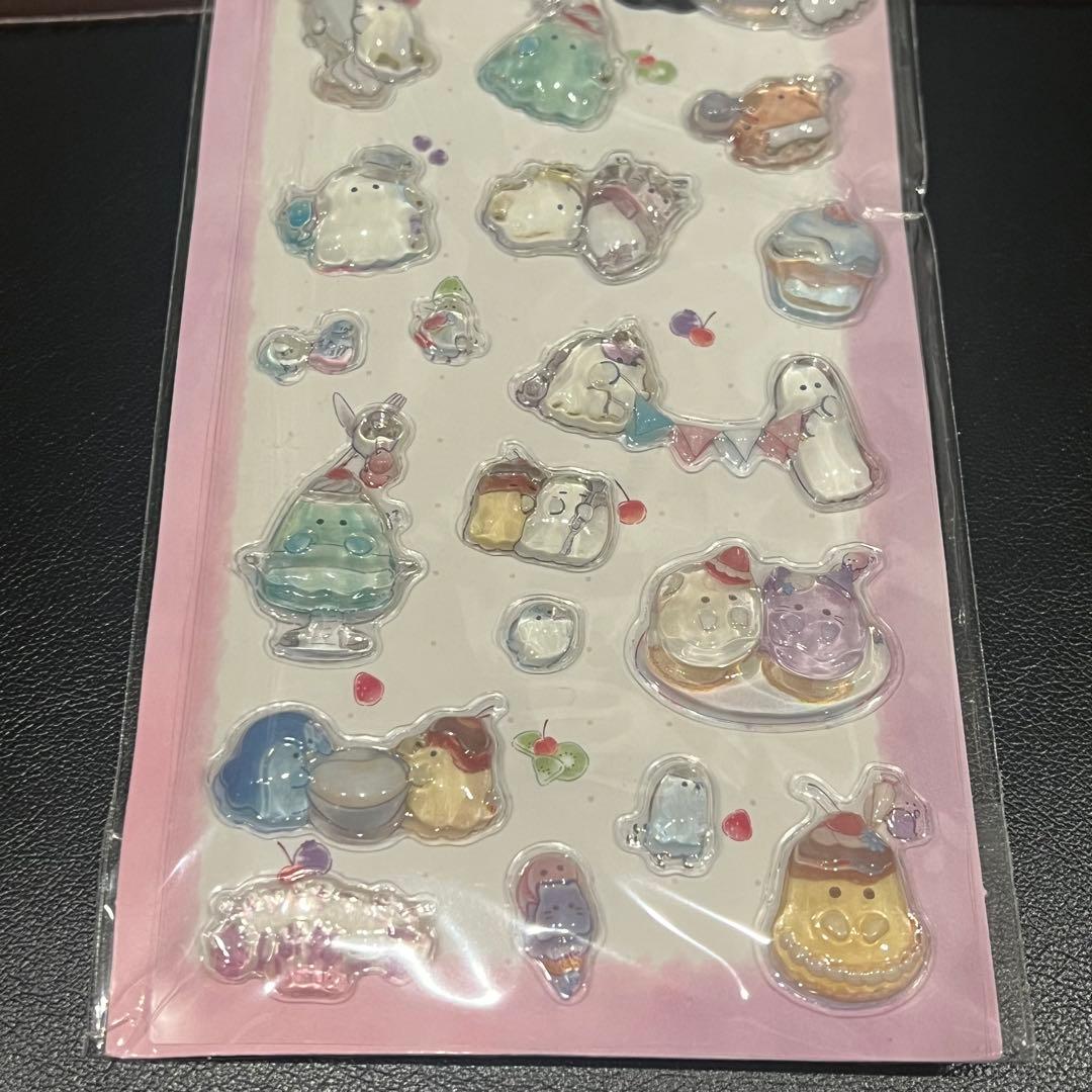 オバケーヌ　シール　2枚セット　ボンボンドロップ風シール