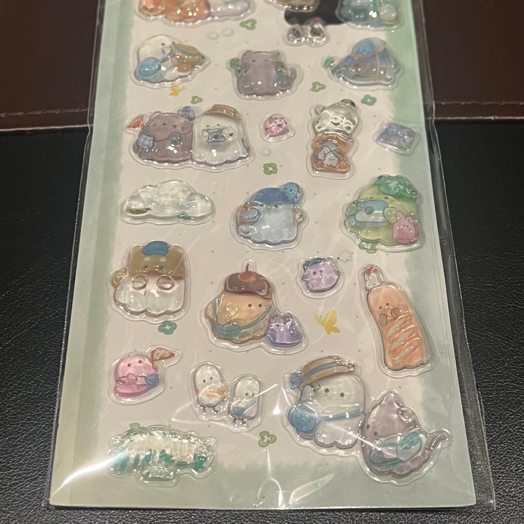 オバケーヌ　シール　2枚セット　ボンボンドロップ風シール