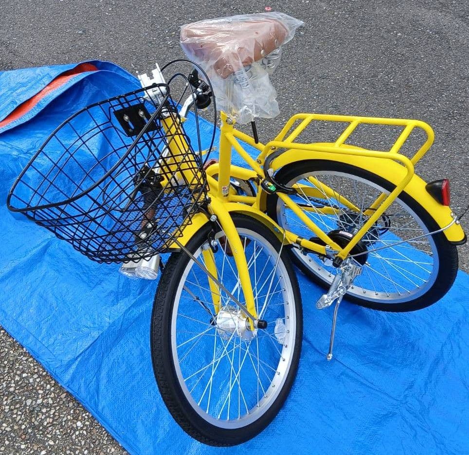 【新品未使用車❣️】【全国送料無料】折りたたみ自転車 20インチ 6段変速