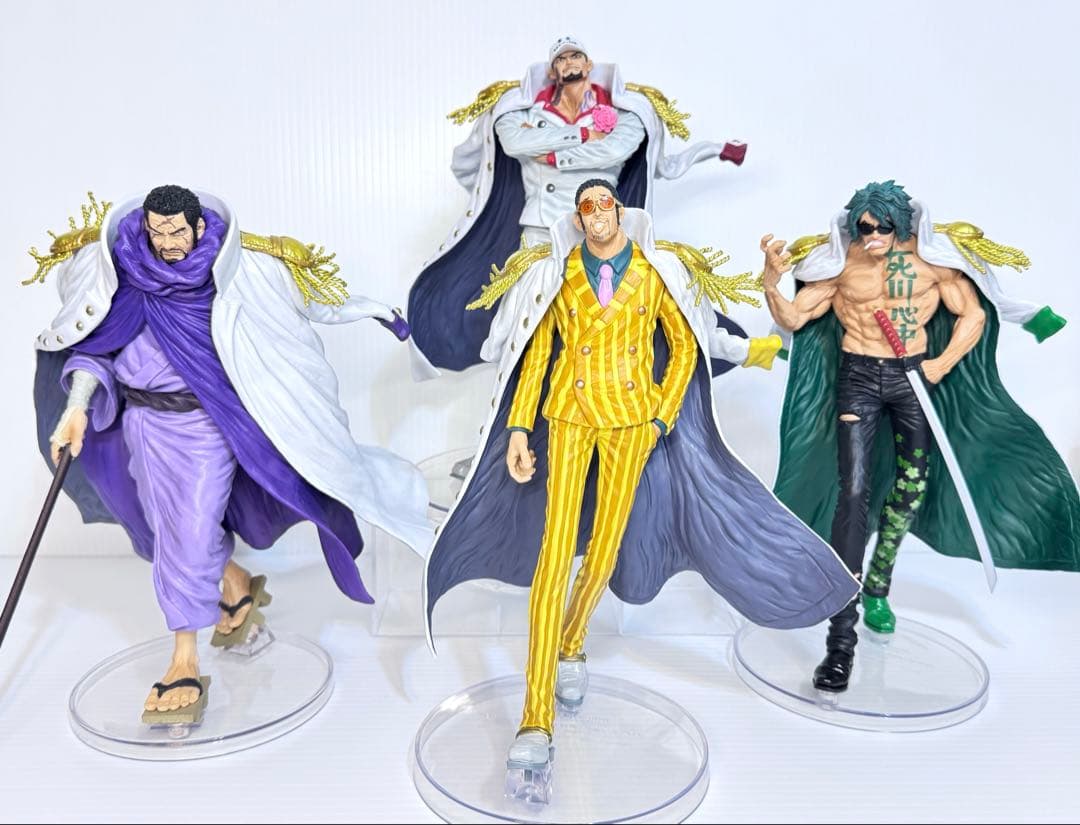 一番くじ ワンピース 絶対的正義　ABCD賞4体セット