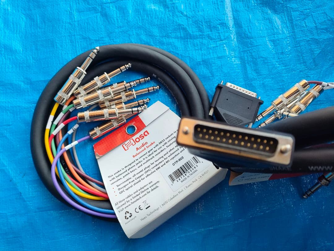 タイムセール HOSA ホサ DTP802 ケーブル DB25 新品