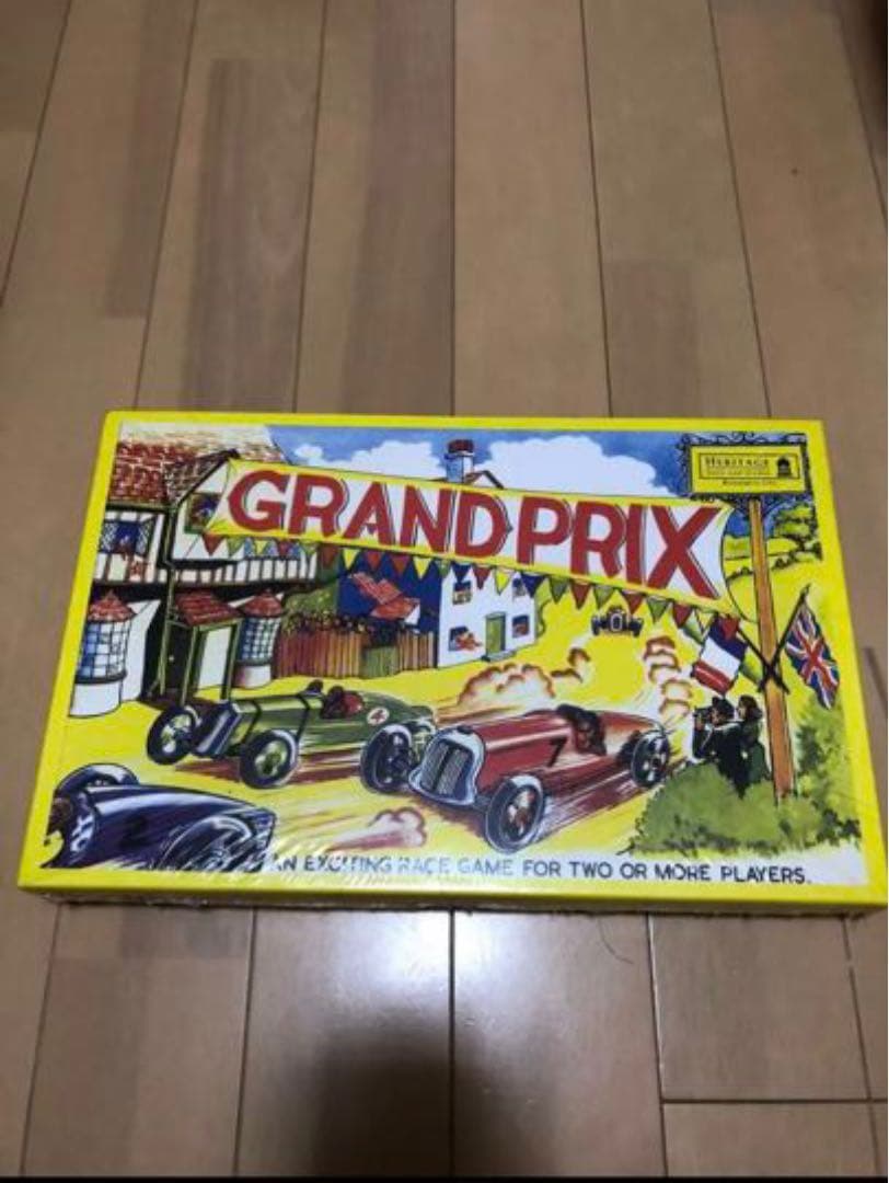 デッドストック カーレースすごろく 1930年代復刻版 ゲーム 未開封 未使用