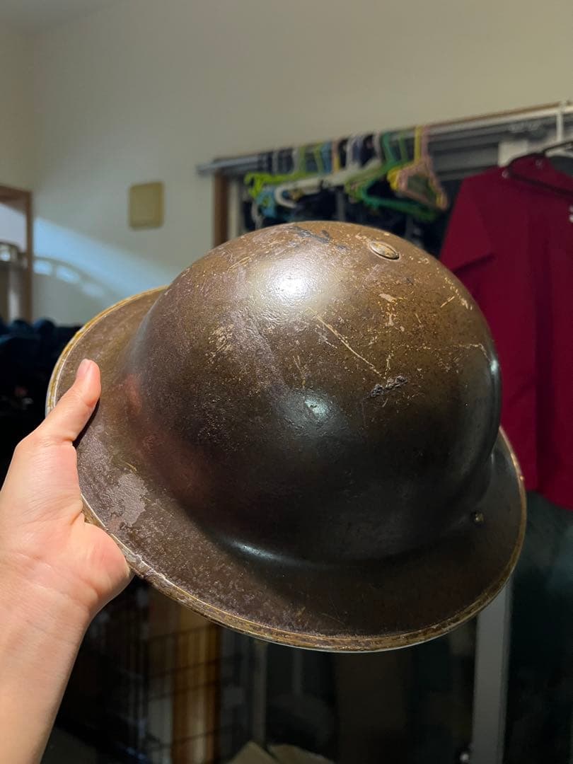 WW2 イギリス軍　1939 ヘルメット　実物　MK2 第二次世界大戦