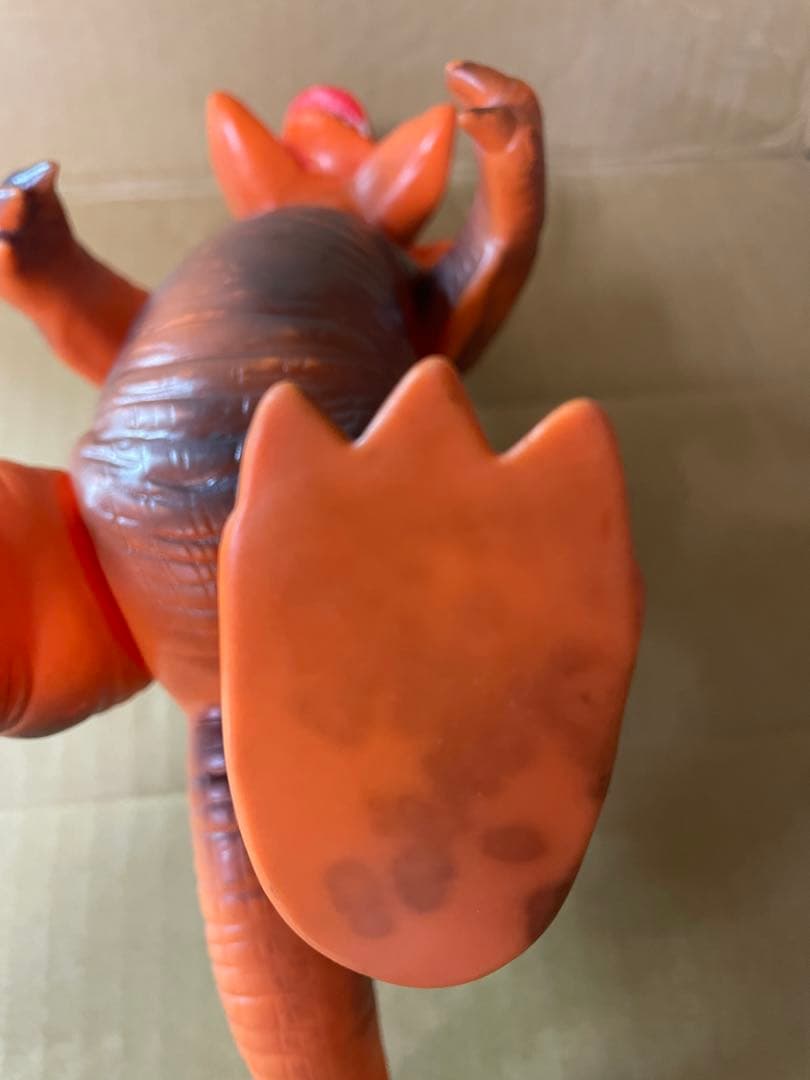 マルサン　ガボラ　美塗装　当時物　ソフビ　ウルトラマン