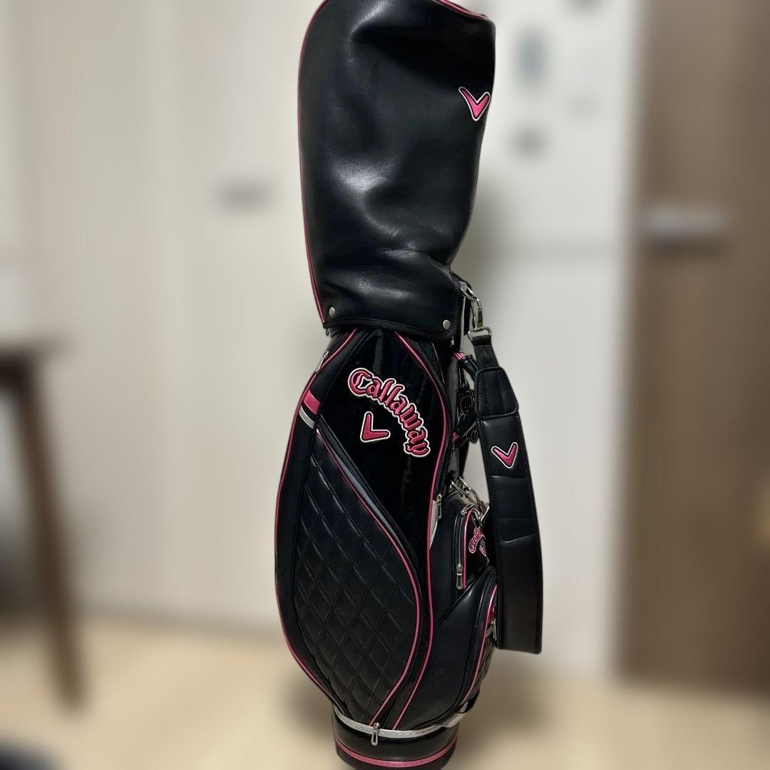 Callaway キャディバッグ 黒/ピンク