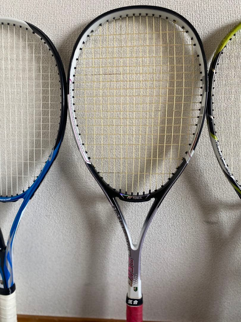 軟式テニス　ラケット　グリップテープ　エッジガード　ケース付き(1つ)まとめ売り