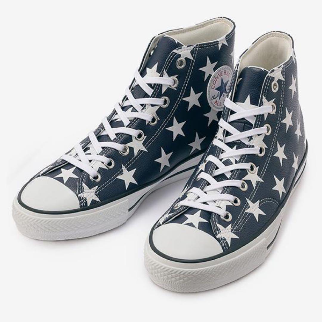 CONVERSE ALL STAR 星柄スニーカー　ゴルフシューズ　23cm