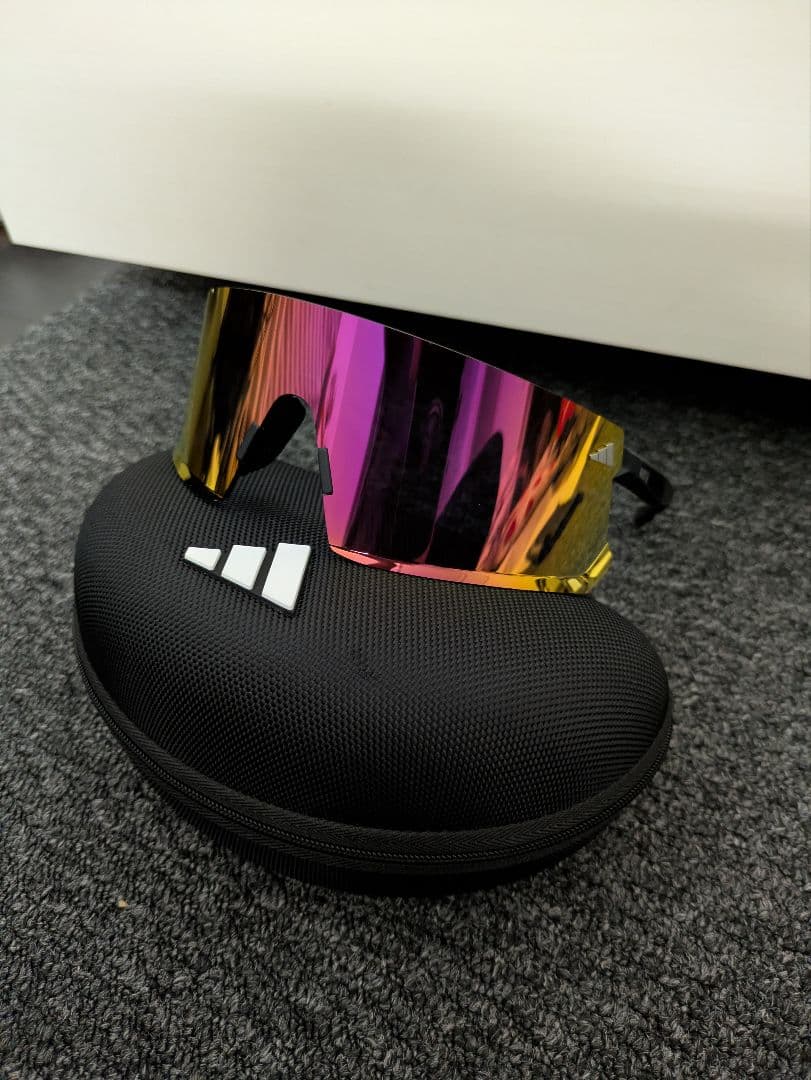 【箱根駅伝】adidas スポーツサングラス DUNAMIS 偏光 激レアカラー