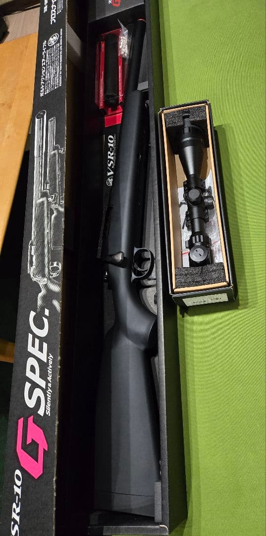 【まとめ売り】東京マルイ　スナイパーライフル　VSR-10　UFC　スコープ付き