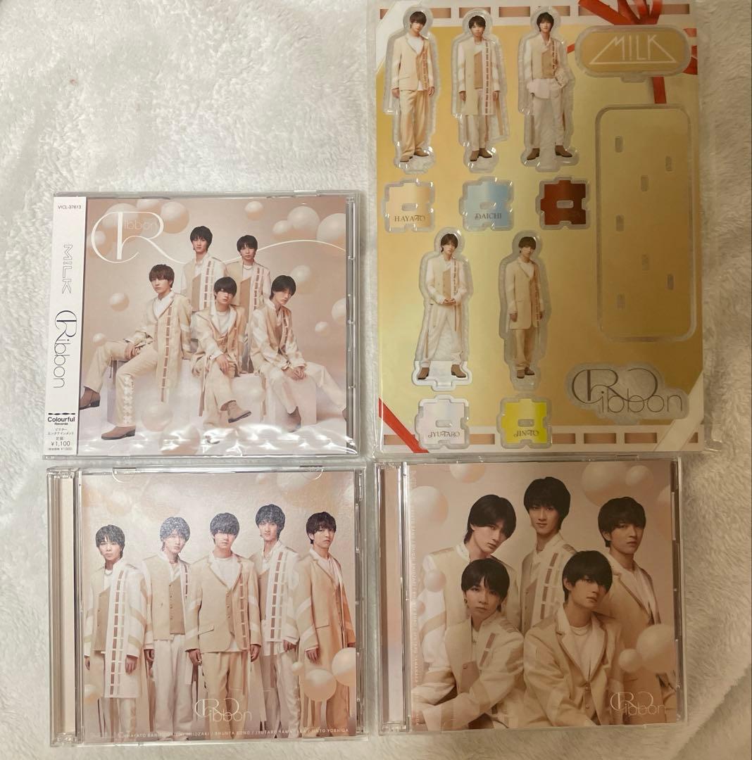 M!LK ribbon 3形態　アクスタセット