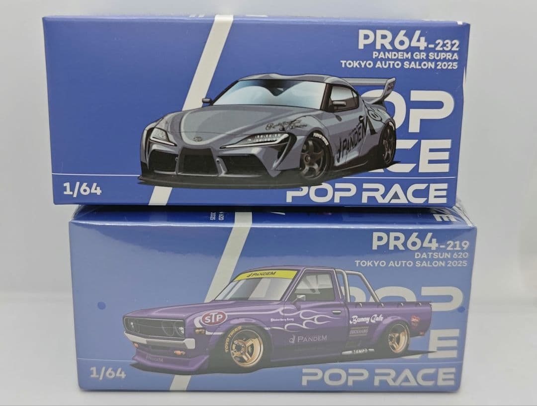 ポップレース　東京オートサロン限定　トヨタ　GRスープラ ダットサン　620