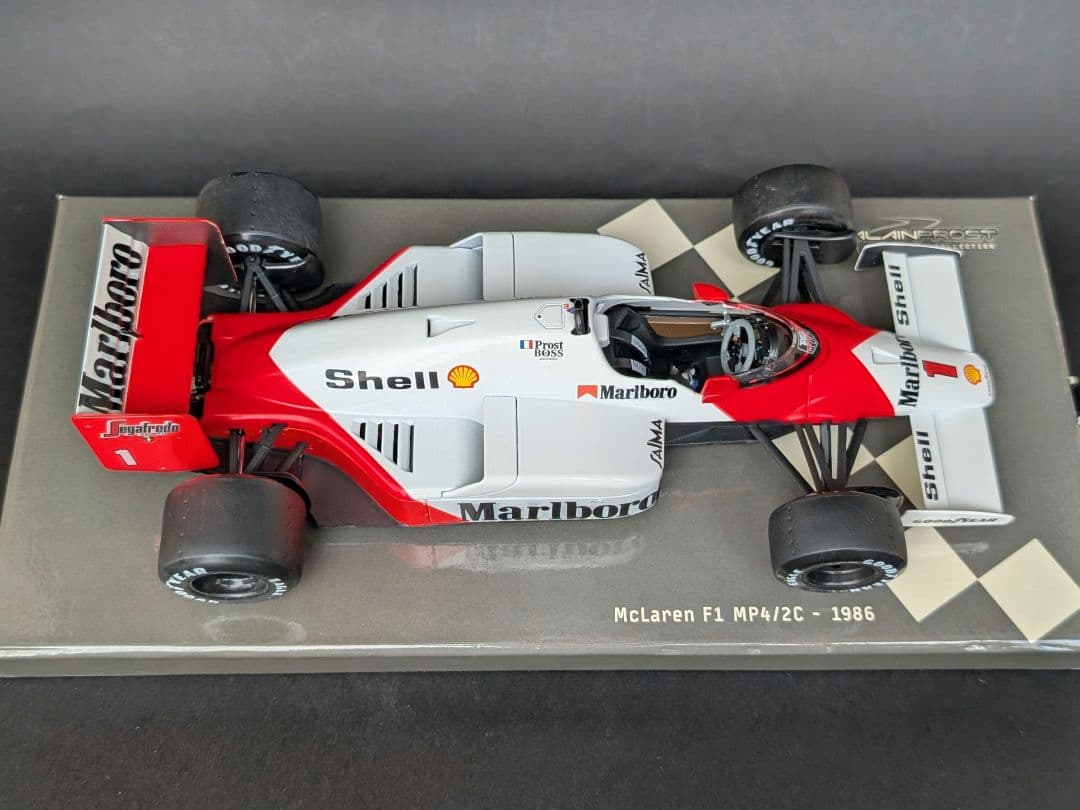 SOLIDO 1/18 マクラーレン F1 MP4/2C 1986 A.プロスト