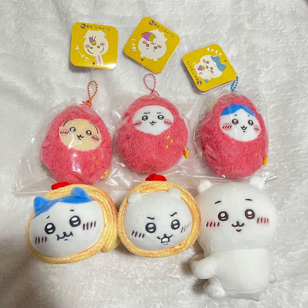 ちいかわ 三つ星レストランのトルティーヤなマスコット　ハチワレ　うさぎ　6点