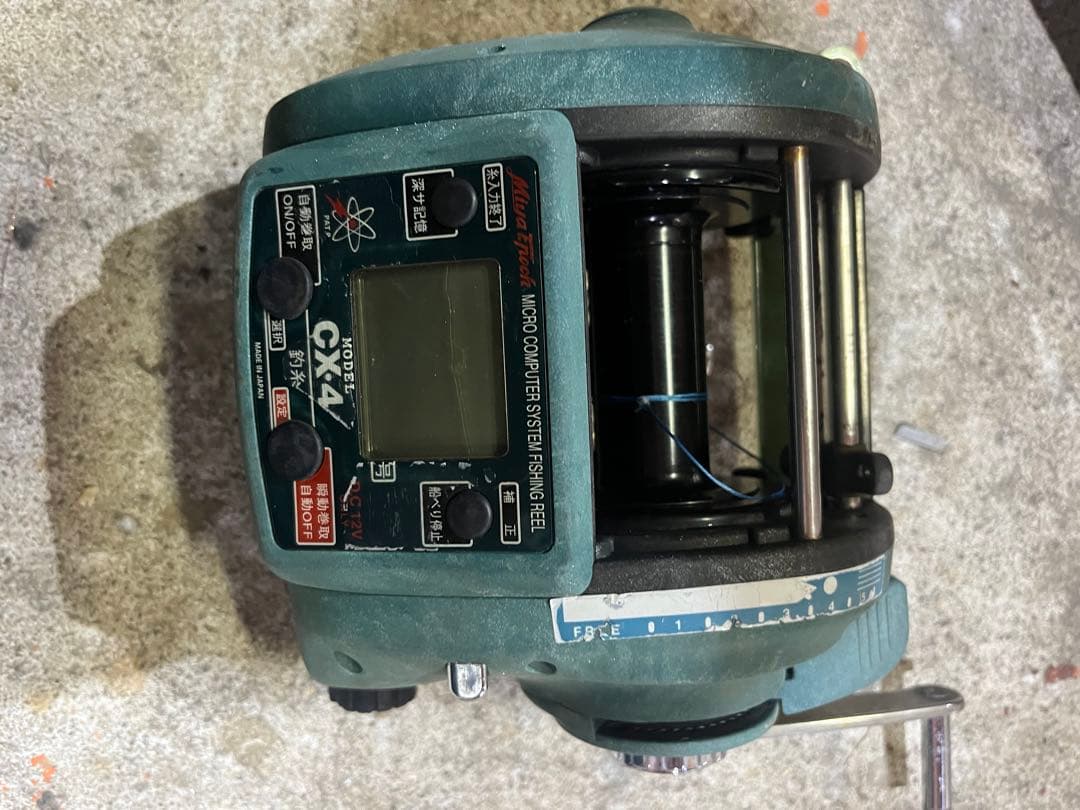 電動リール　ミヤマエ　COMMAND X-4 電動リール　ジャンク品