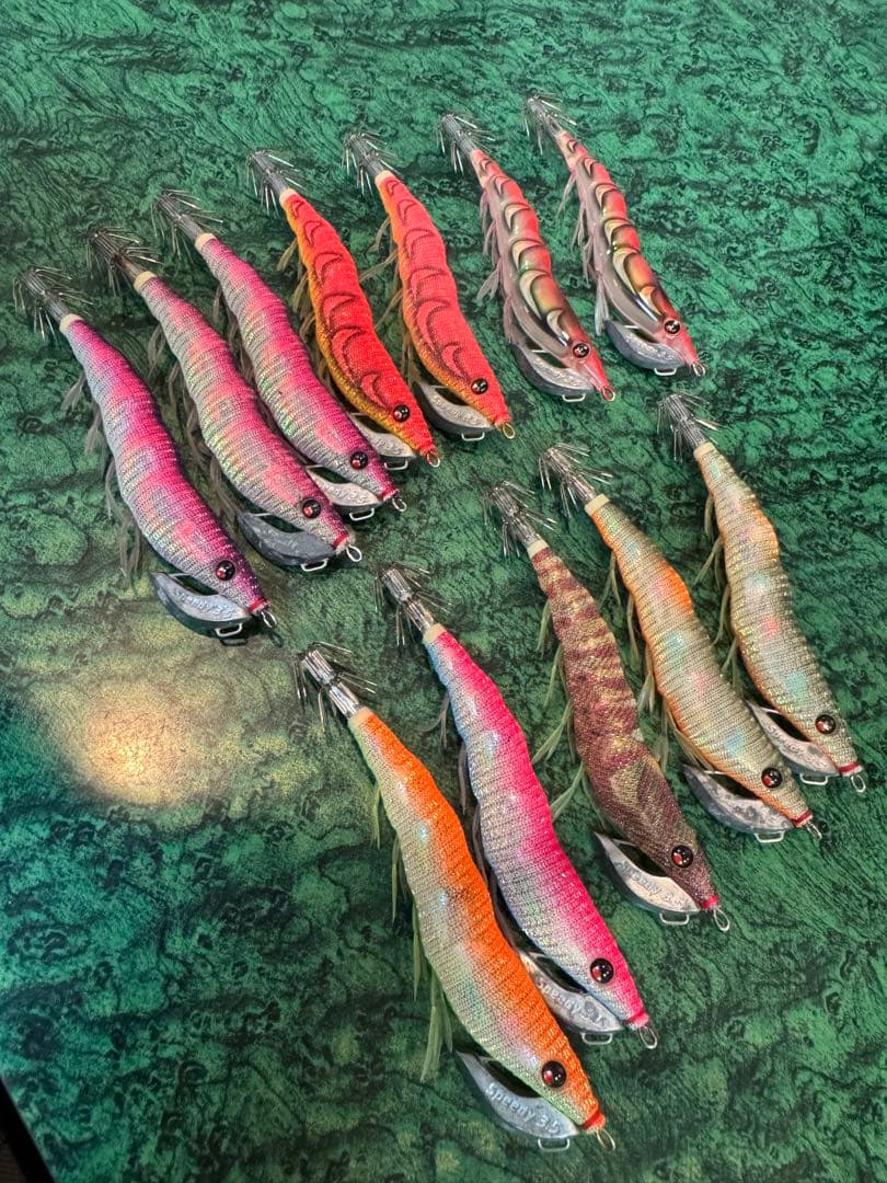 絶版品EZ-Qキャスト　パタパタスピーディ3.5号12本セット