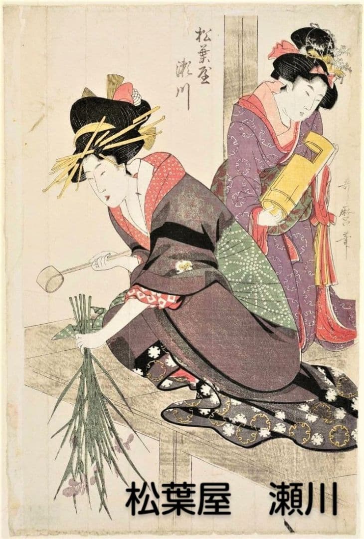 喜多川歌麿　選集「歌麿が描いたおんなたち」其の弐