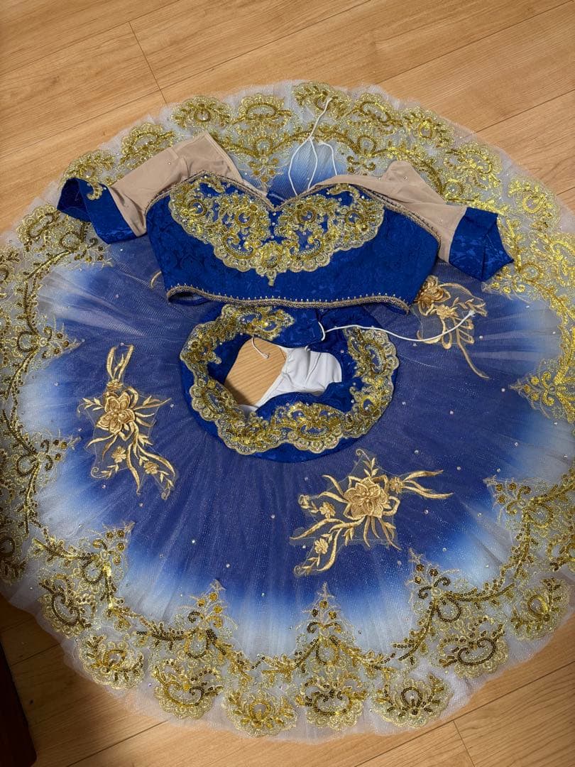 【再値下げ中】新品＊バレエ衣装 セパレートタイプ　海賊などに(青)