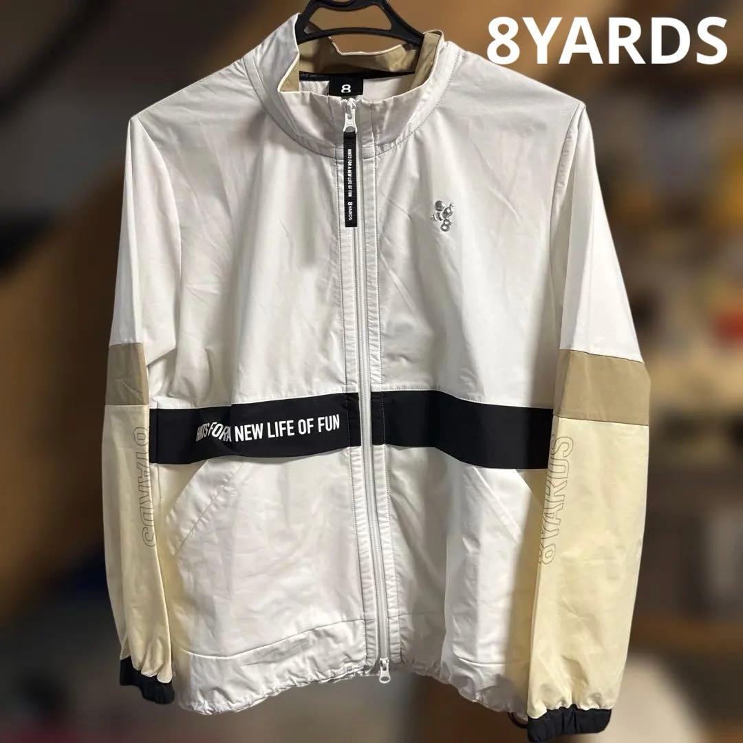 8YARDS レディースL ジップブルゾン　ウインドブレーカー