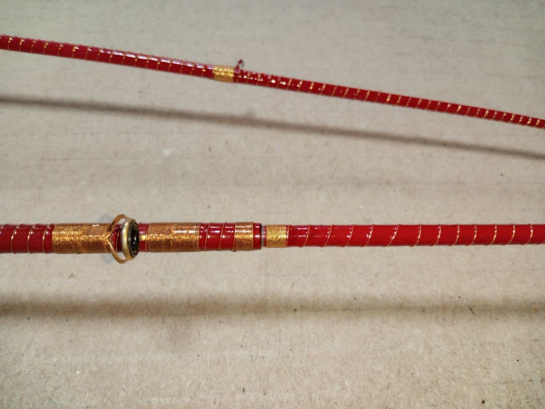 チヌ竿　筏竿　 手作り　布袋竹