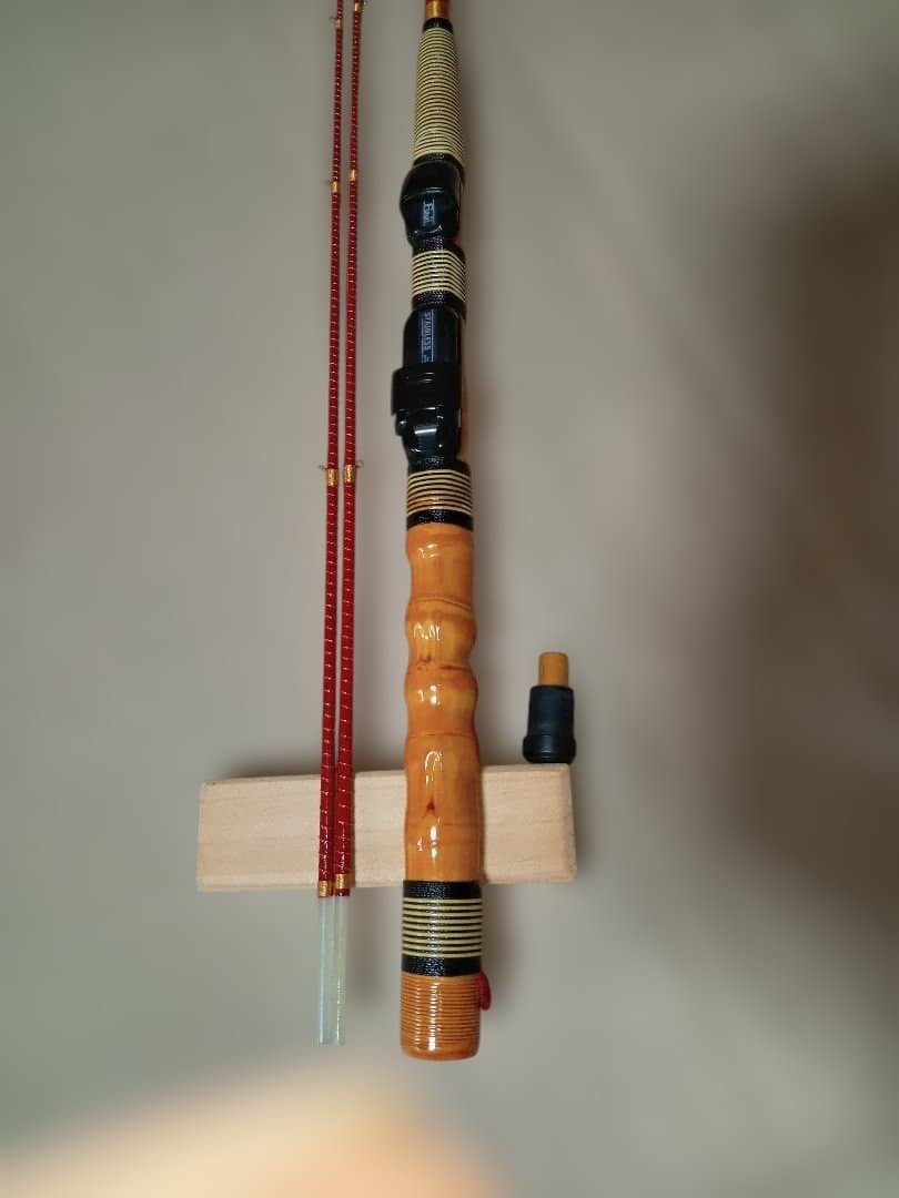 チヌ竿　筏竿　 手作り　布袋竹