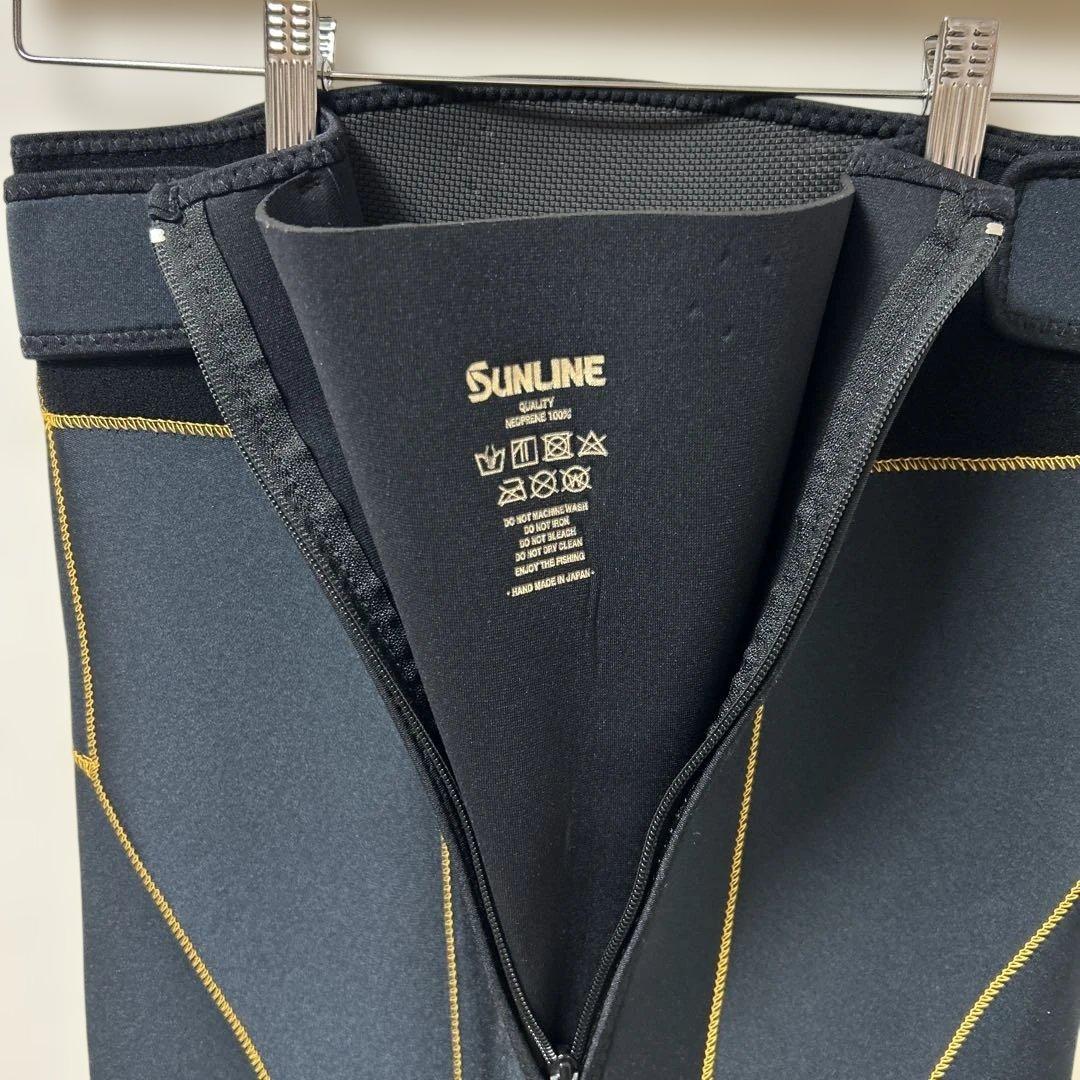 サンライン 鮎タイツ ネオプレン100% 前開き 状態良好