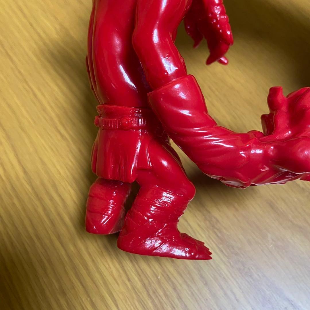 BLObPUS DIABLO 赤成型 塗装 ソフビ 5421