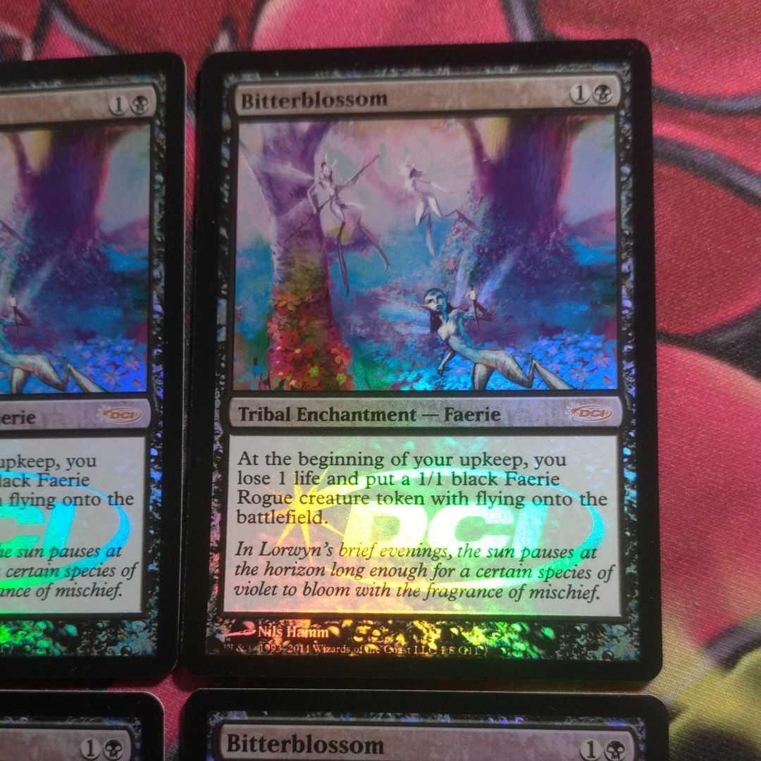 MTG　苦花　FOIL　4枚セット
