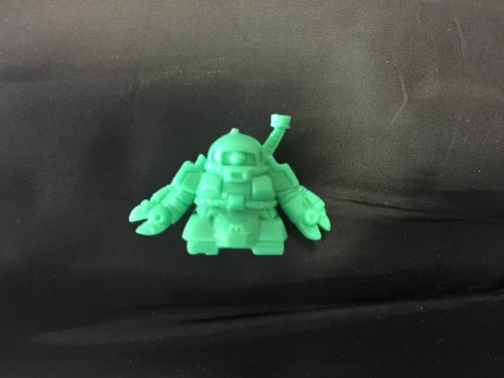 ガン消し ザクタンク 緑色 MS-06V