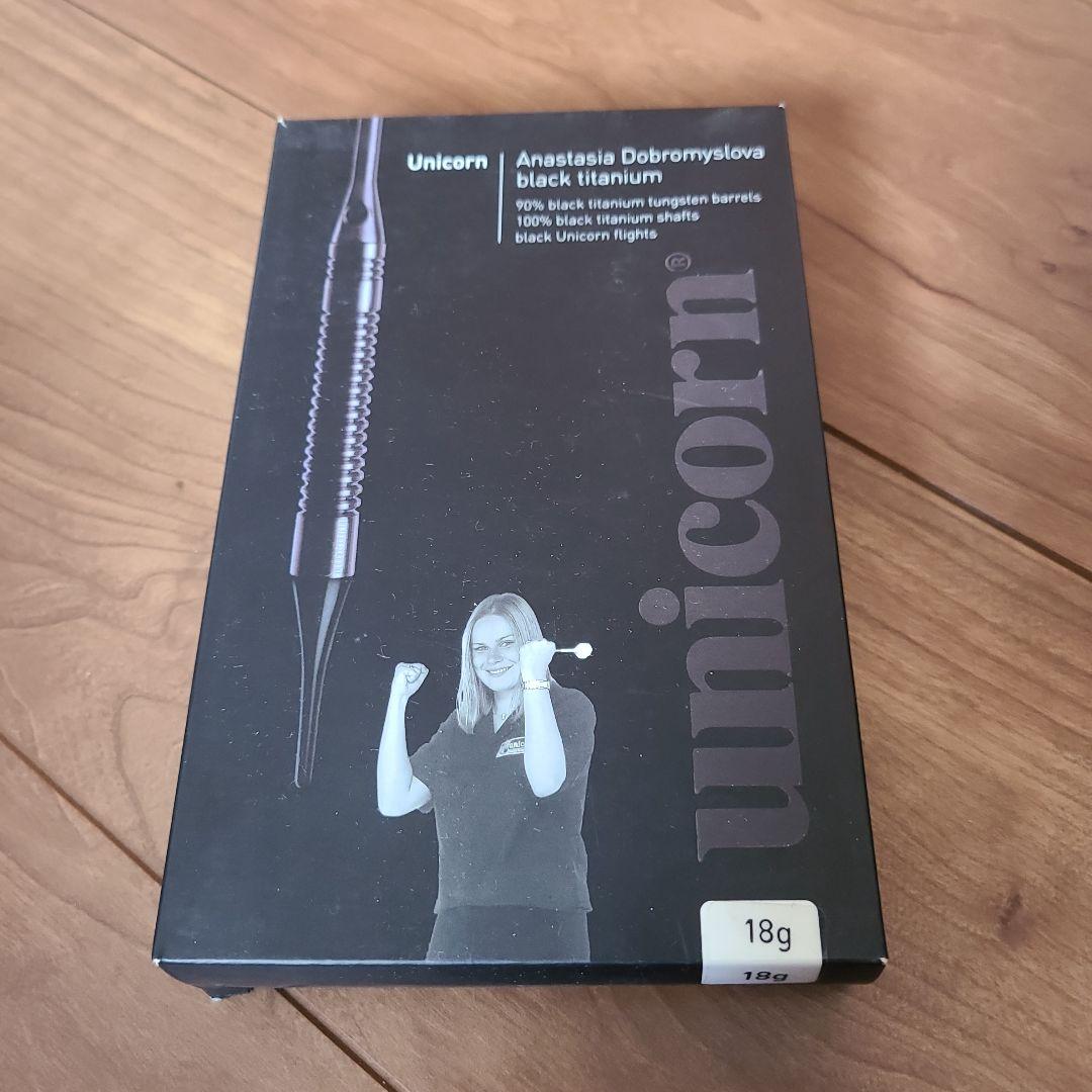 Unicorn Anastasia ダーツ black titanium 未使用